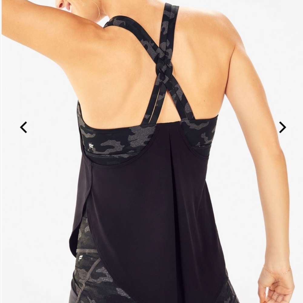 Giselle Powertouch Light Built-In Bra Swing Tank